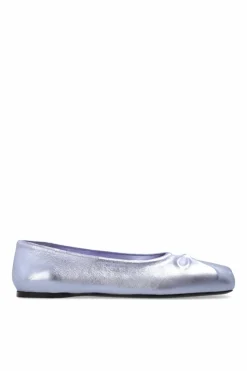 Marni PURPLE Ballerinas 'Little Bow'