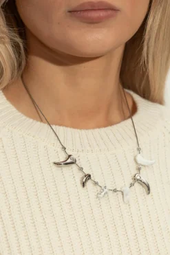 Marni SILVER Brass necklace