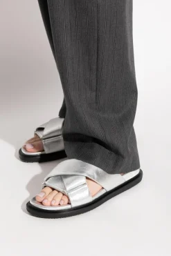 Marni SILVER Leather sandals