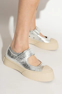Marni SILVER Platform sneakers
