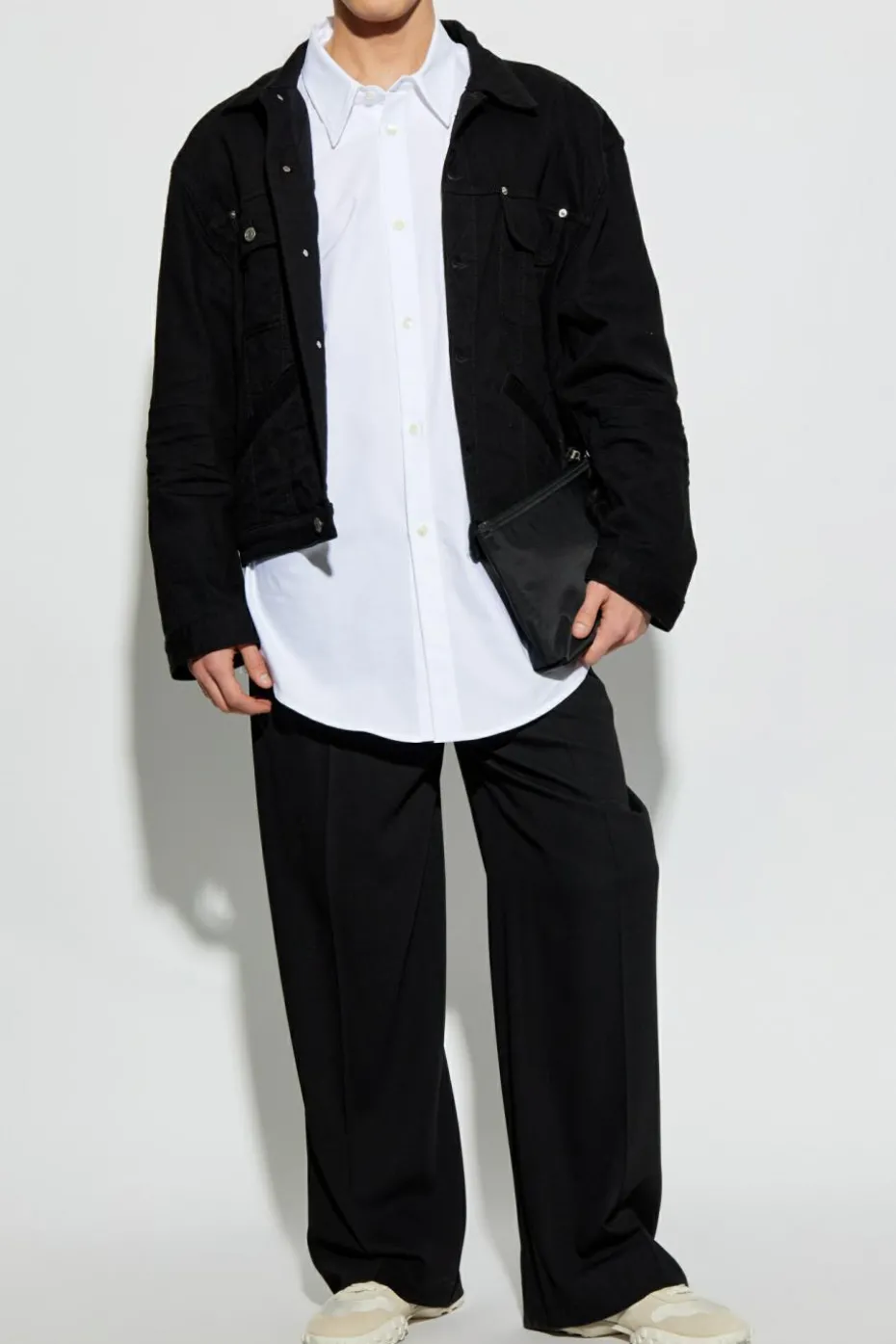 Marni WHITE Shirt with stitching