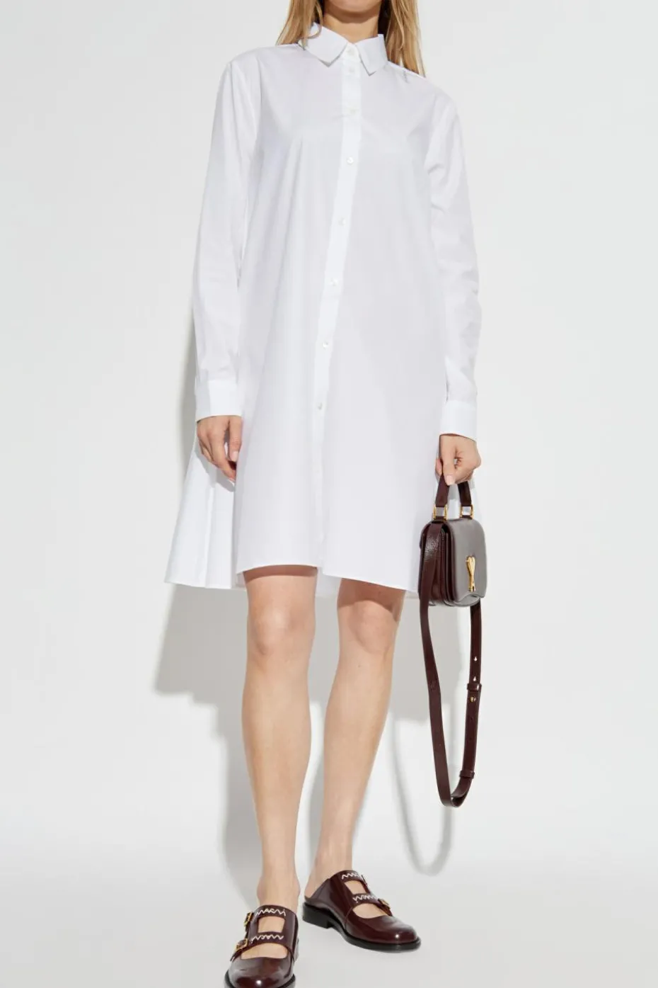 Marni WHITE Shirt-style dress