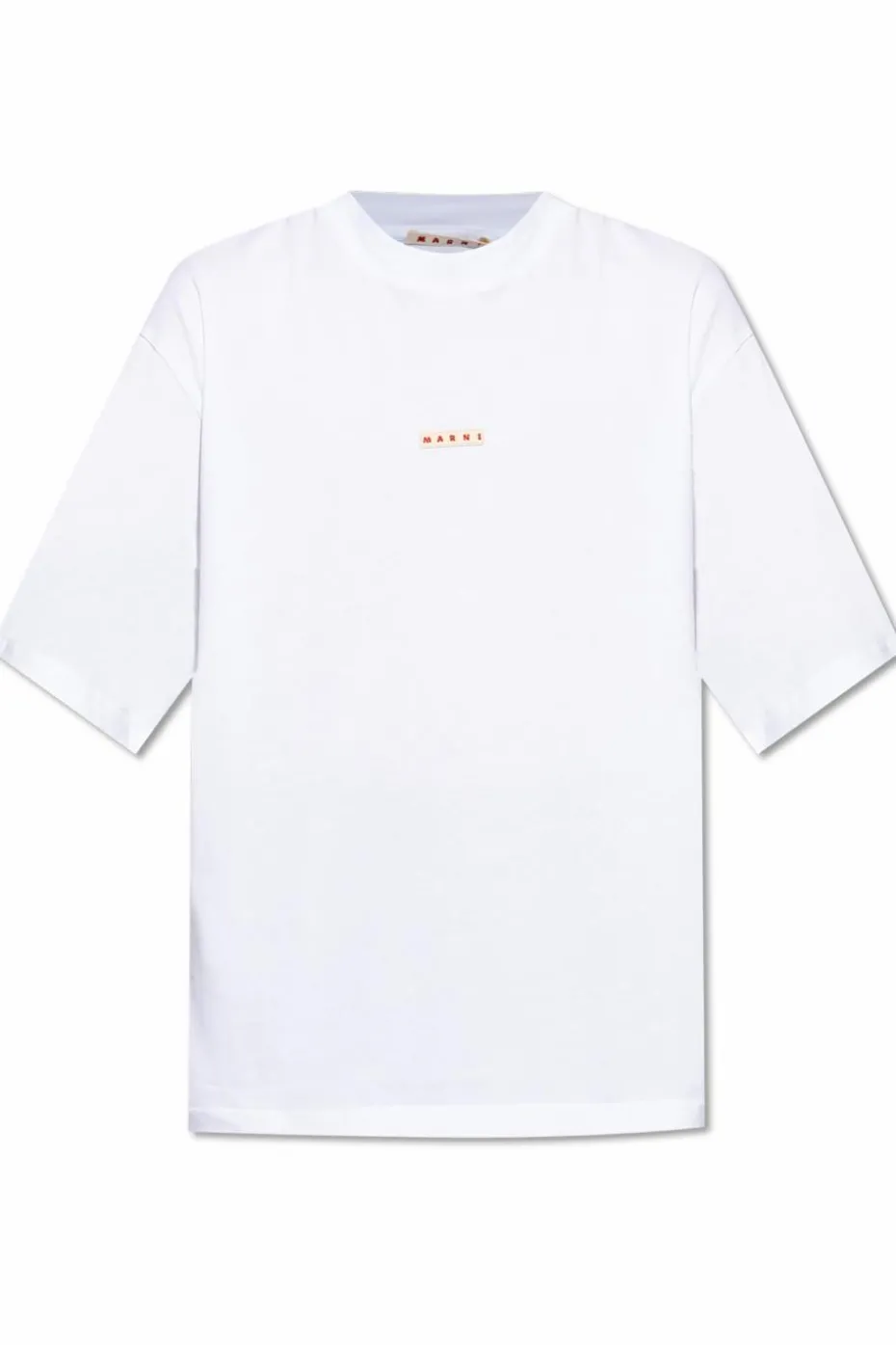 Marni WHITE T-shirt with logo