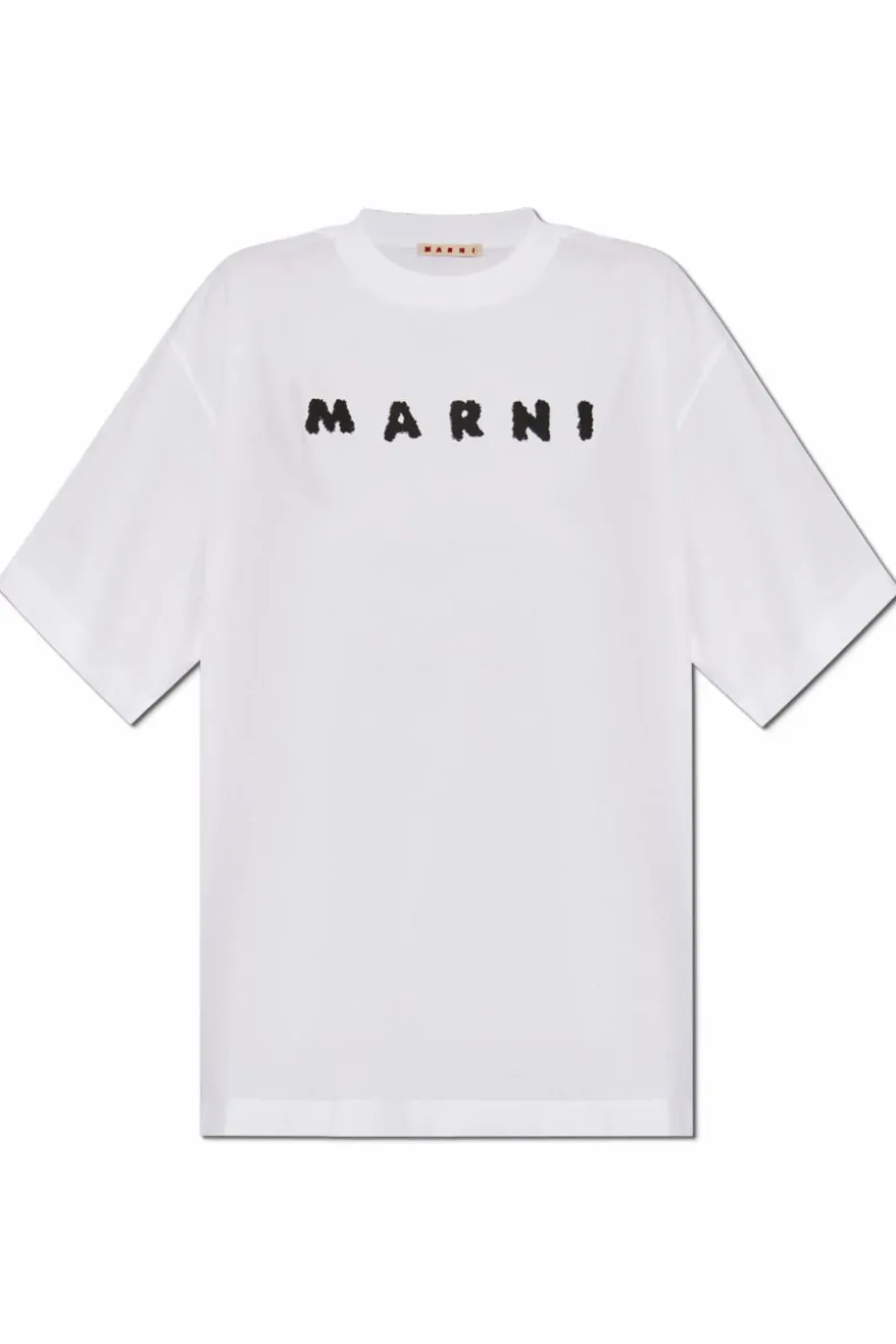 Marni WHITE T-shirt with printed logo