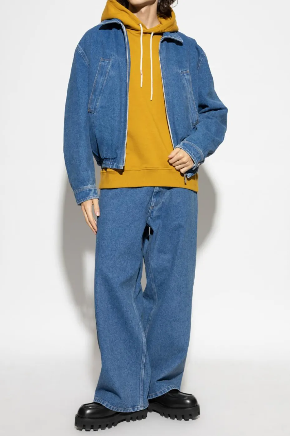 Marni YELLOW Sweatshirt with logo