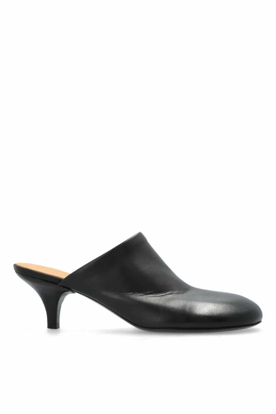 Marsell BLACK Heeled mules