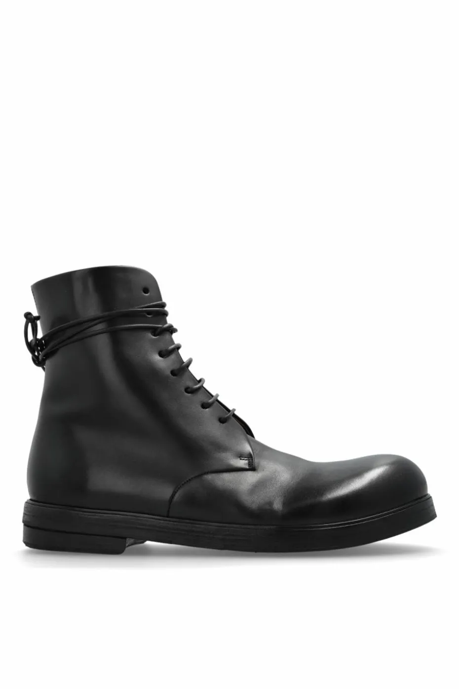 Marsell BLACK Leather ankle boots