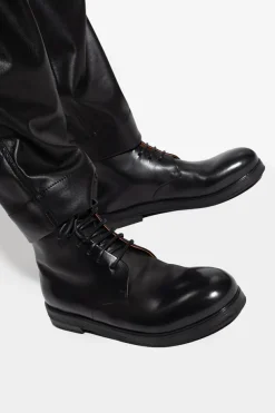 Marsell BLACK Leather ankle boots