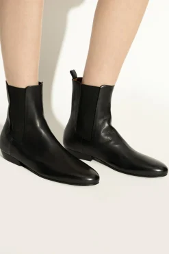 Marsell BLACK Leather Chelsea boots