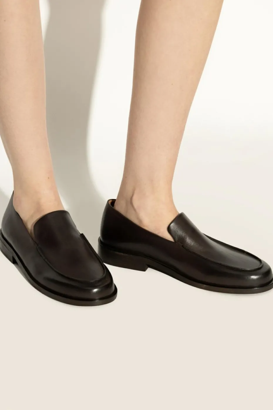 Marsell BROWN Leather loafers