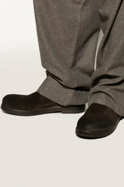 Marsell BROWN Suede ankle boots