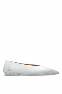 Marsell GREY Leather ballet flats