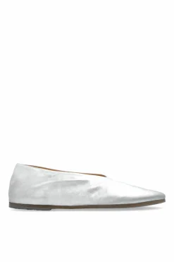 Marsell SILVER ‘Coltellaccio’ Ballet Flats