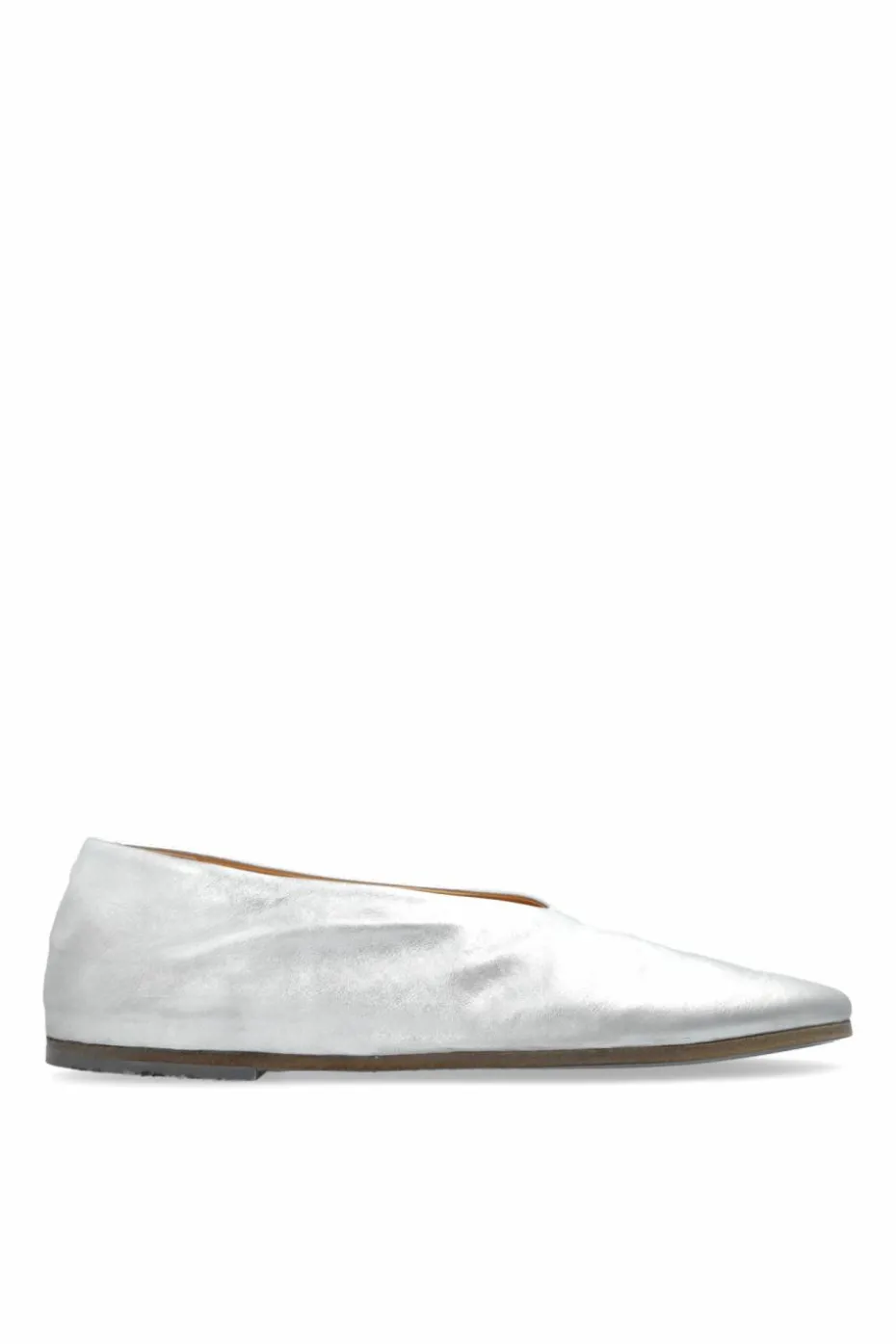 Marsell SILVER ‘Coltellaccio’ Ballet Flats
