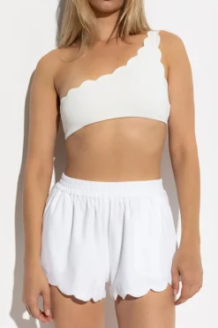 Marysia WHITE "Bellini" beach shorts