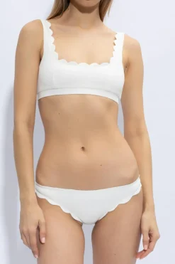 Marysia WHITE ‘Palm Springs’ swimsuit top