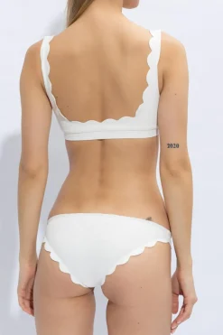 Marysia WHITE ‘Palm Springs’ swimsuit top