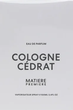 Matiere Premiere GOLD ‘Colonge Cédrat’ eau de parfum
