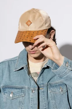 MCM beige Baseball cap