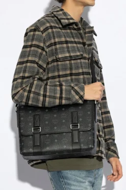 MCM BLACK Bag with Monogram