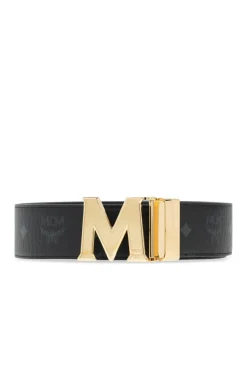 MCM BLACK Belt with logo