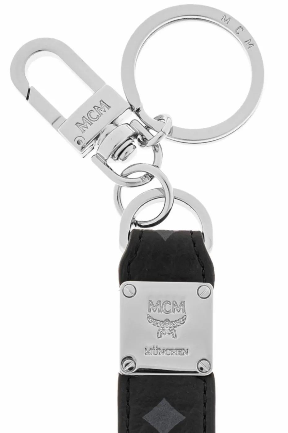 MCM BLACK Keychain