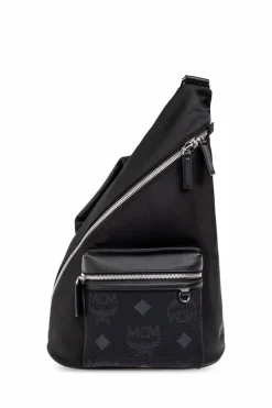 MCM BLACK One-shoulder backpack