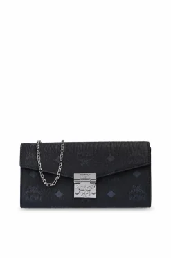 MCM BLACK ‘Patricia’ wallet on chain
