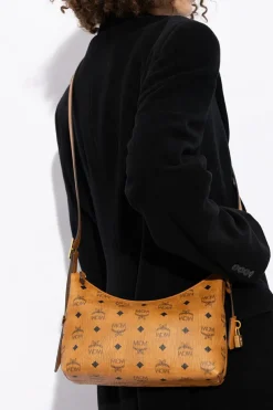 MCM BROWN ‘Aren Small’ shoulder bag