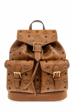 MCM BROWN Backpack "Aren Small"