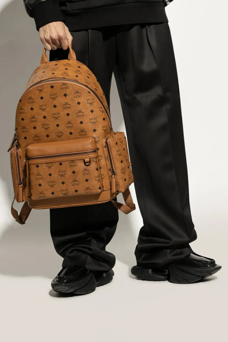 MCM BROWN Backpack Stark