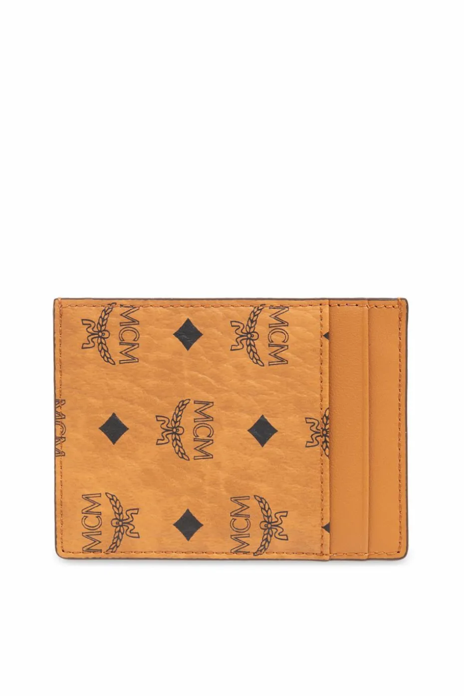 MCM BROWN Card case with logo