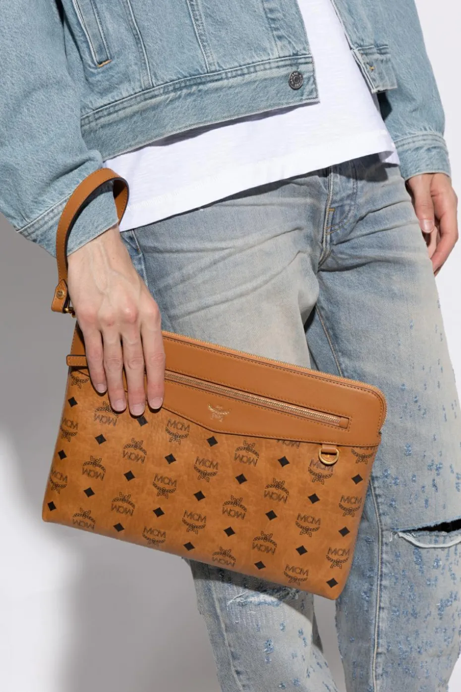 MCM BROWN Handbag