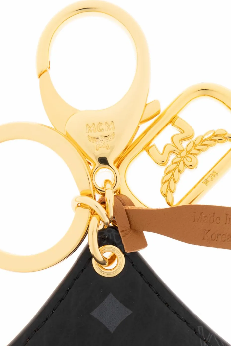 MCM BROWN Keychain