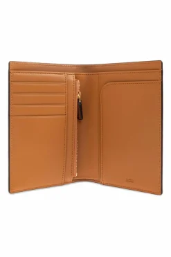 MCM BROWN Passport holder