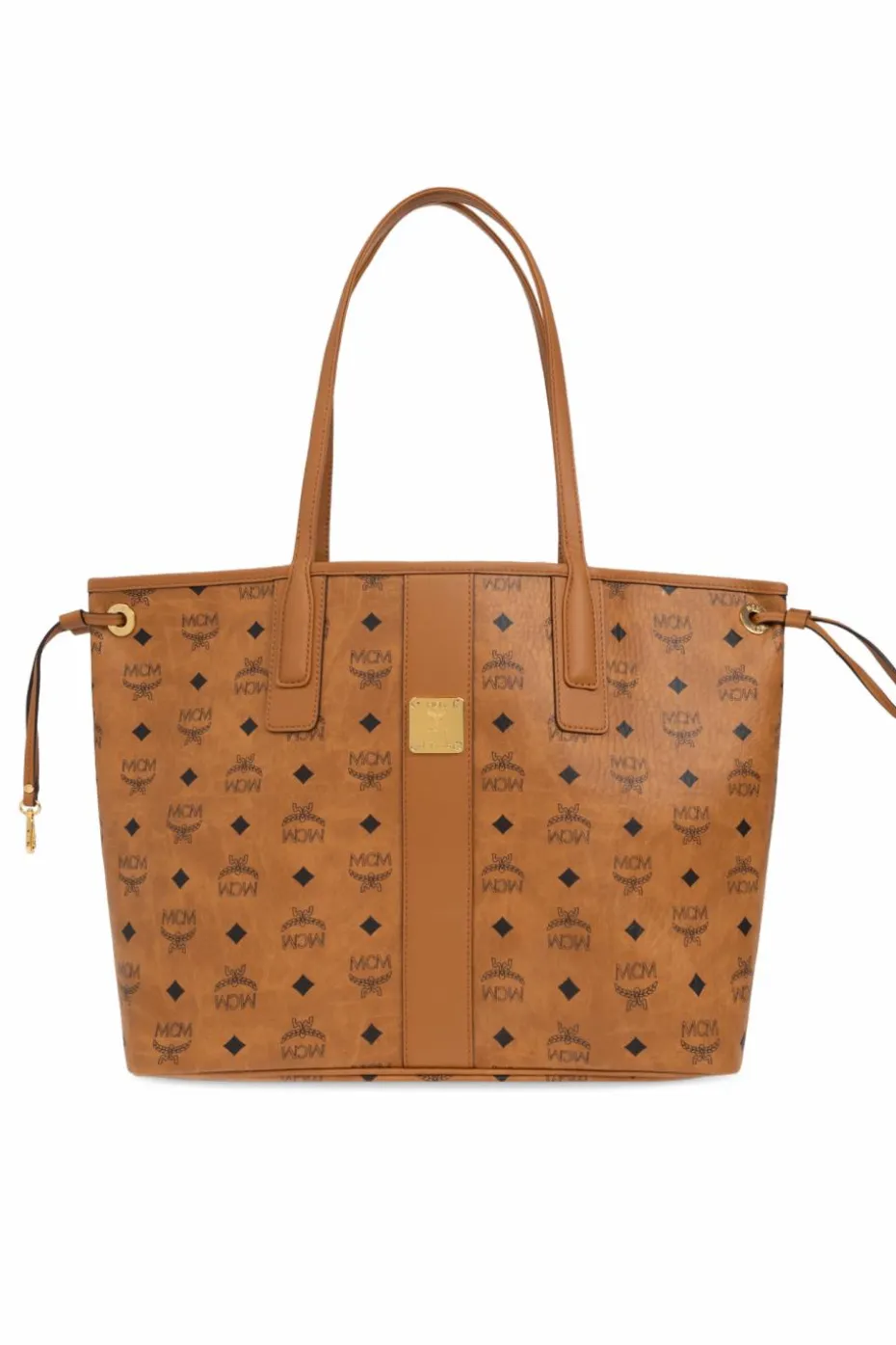 MCM BROWN Reversible ‘Liz’ tote bag