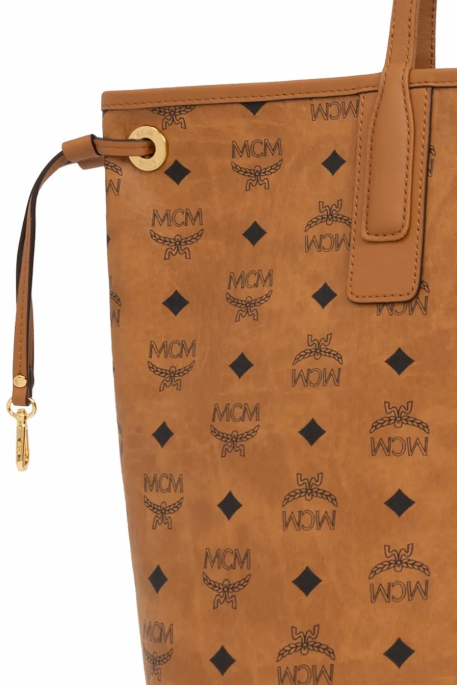 MCM BROWN Reversible ‘Liz’ tote bag