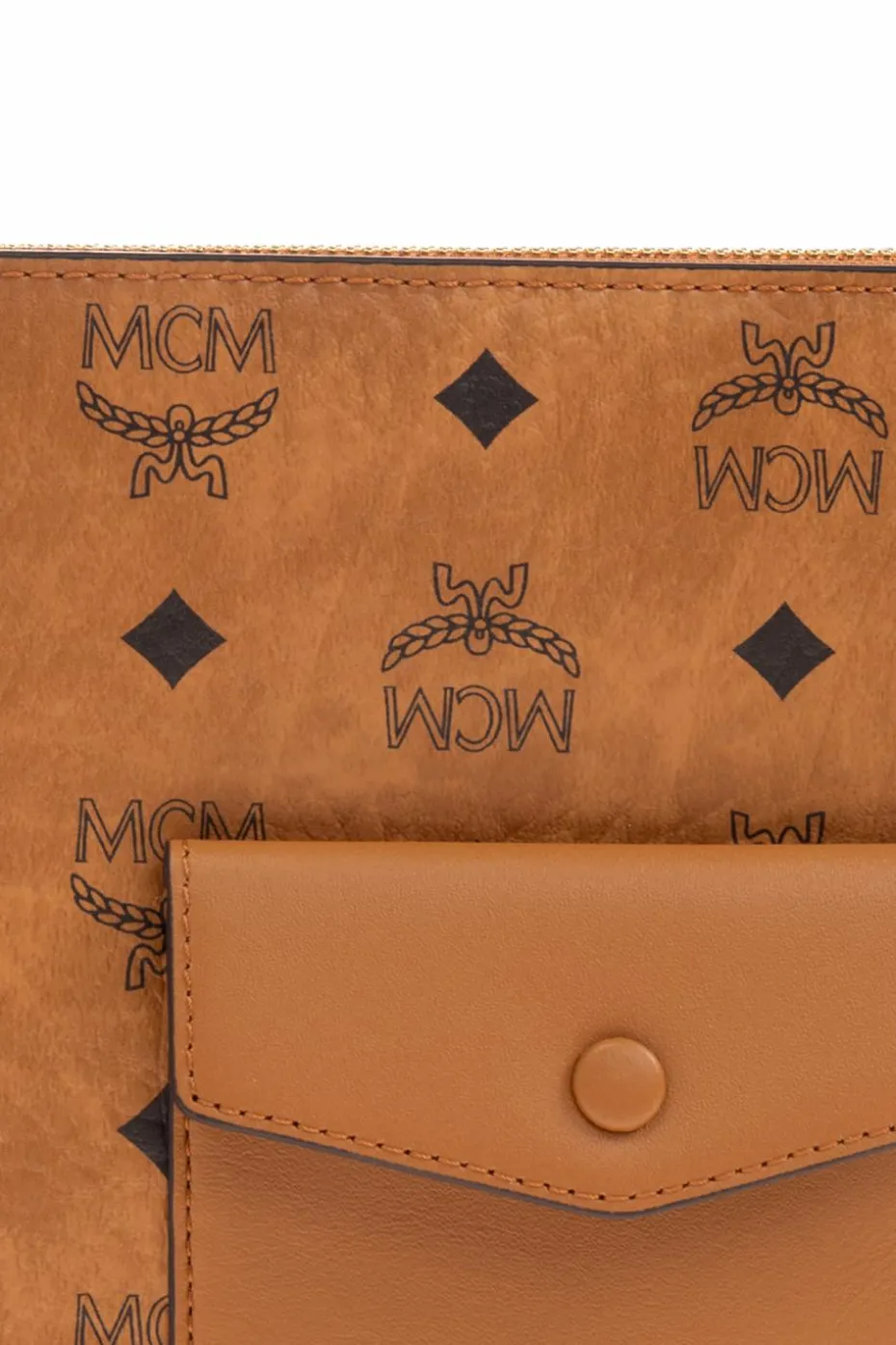 MCM BROWN Shoulder bag "Arem Small"