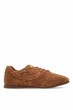 MCM BROWN Sports shoes with logo