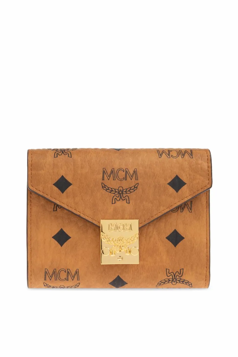 MCM BROWN Wallet with logo