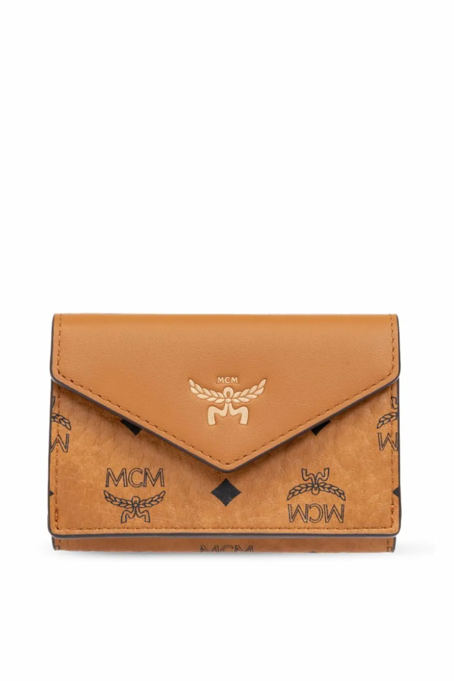 MCM BROWN Wallet with Logo