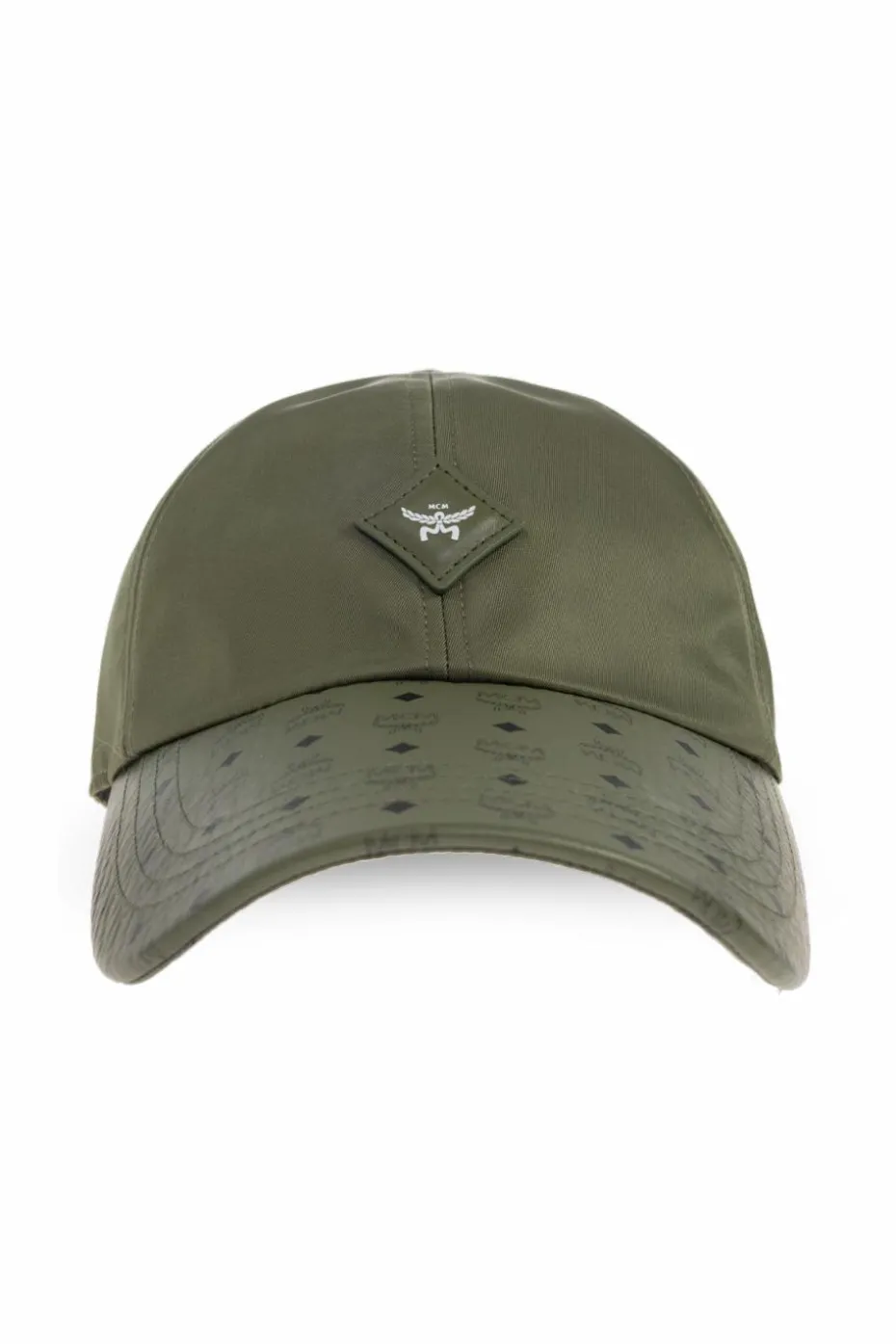 MCM GREEN Baseball cap with logo