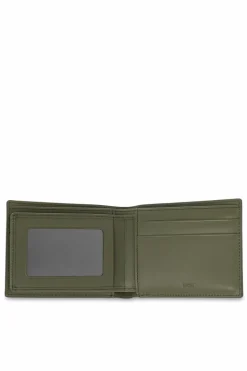 MCM GREEN Wallet with "Visetos" print
