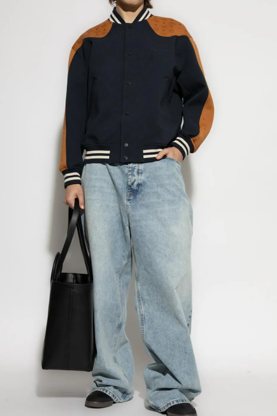 MCM NAVY BLUE Bomber jacket