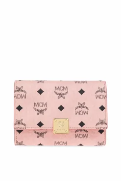 MCM PINK 'Aren Small' wallet