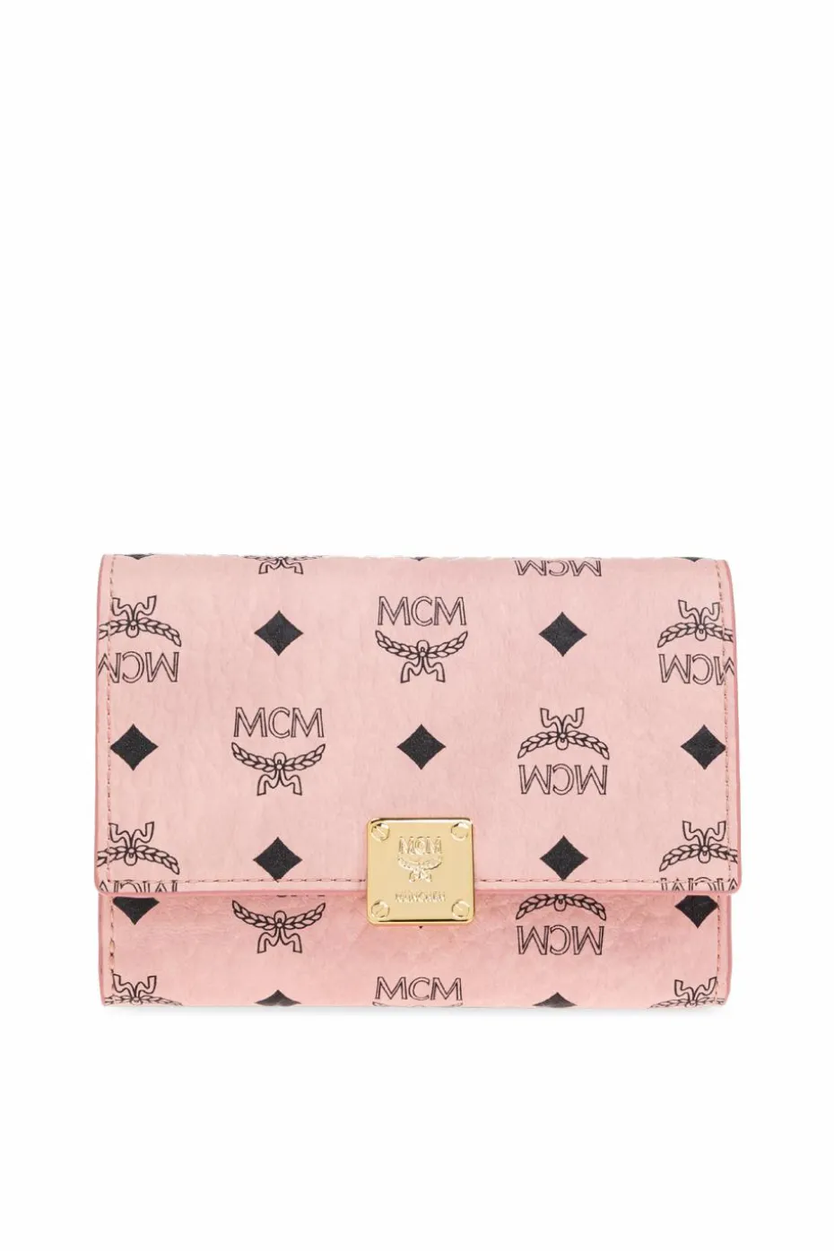 MCM PINK 'Aren Small' wallet