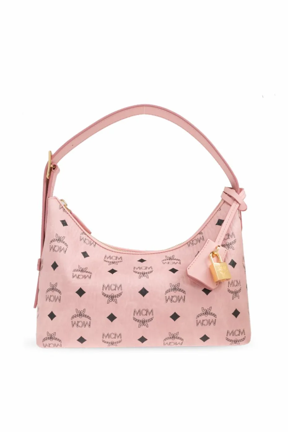 MCM PINK Shoulder bag Aren Small