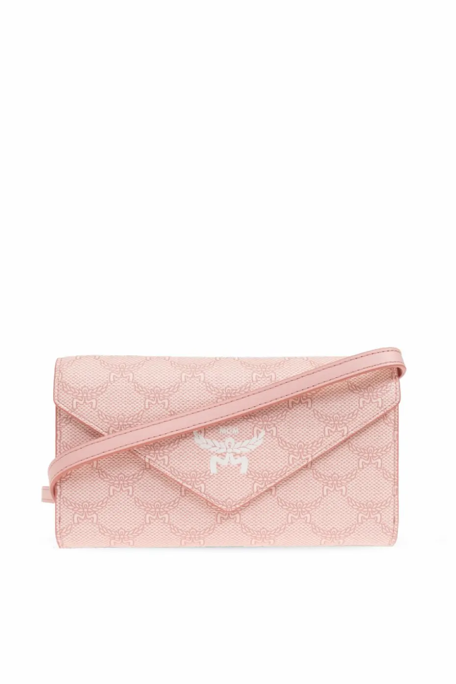 MCM PINK Wallet on a strap