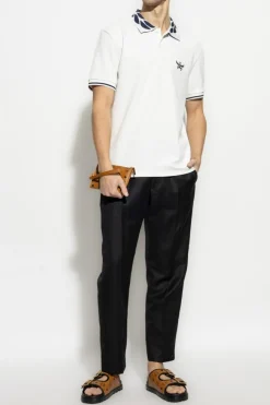 MCM WHITE Polo with Logo