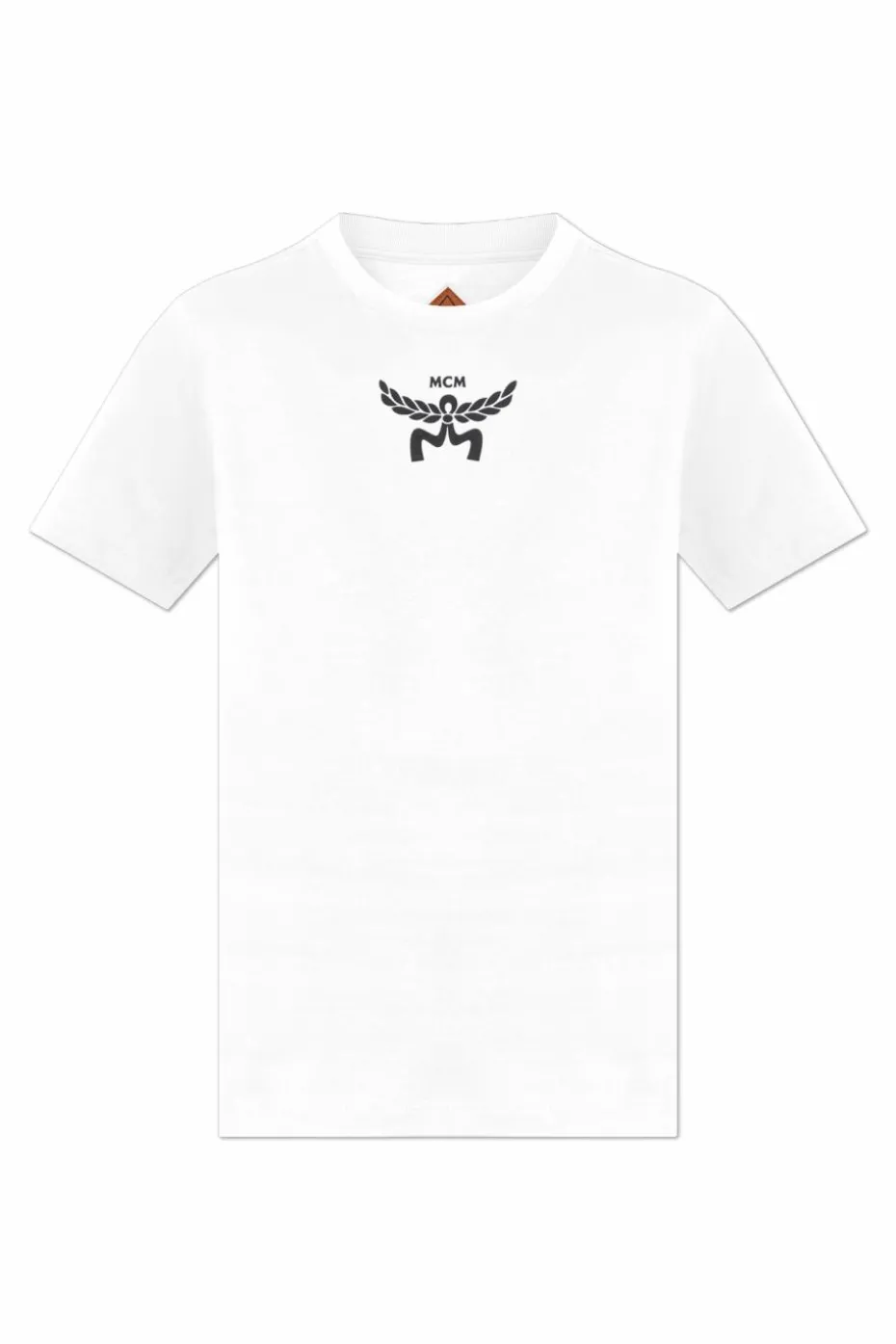 MCM WHITE Printed T-shirt